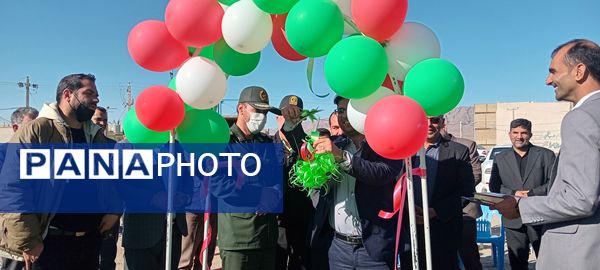  آیین افتتاح طرح شهید سردار سلیمانی در باخرز