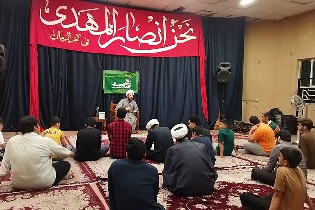 هیئت هفتگی انصار المهدی در اتحادیه انجمن های اسلامی دانش آموزی نیشابور