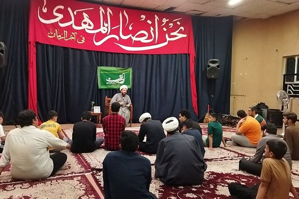 هیئت هفتگی انصار المهدی در اتحادیه انجمن های اسلامی دانش آموزی نیشابور