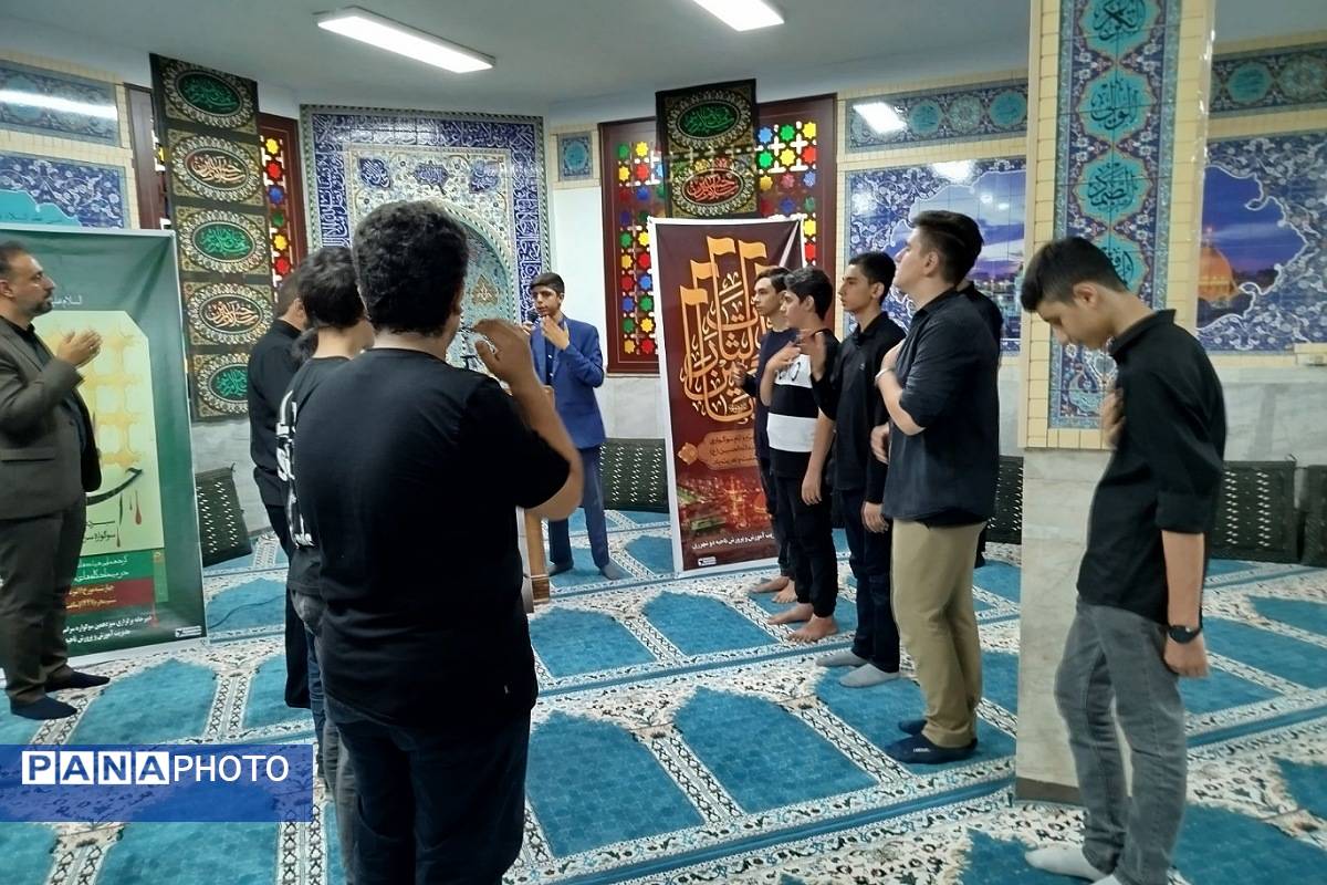 برگزاری سوگواره احلی من العسل در ناحیه دو شهرری 