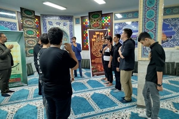 برگزاری سوگواره احلی من العسل در ناحیه دو شهرری 