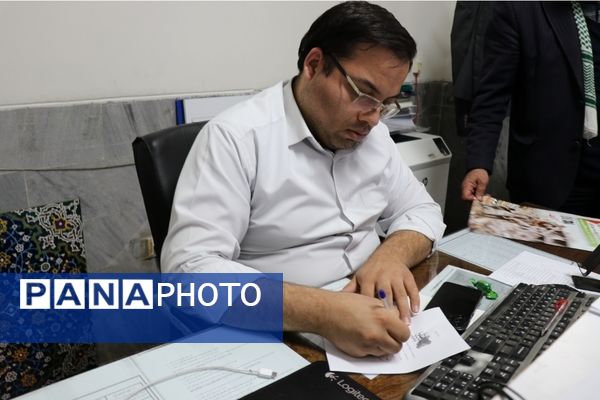 پویش پشتیبانی از جبهه مقاومت لبنان و فلسطین در اداره‌کل آموزش‌ و پرورش استان خراسان رضوی