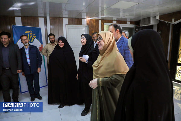 نشست سخنگوی دولت با دانش‌آموز خبرنگاران خبرگزاری پانا