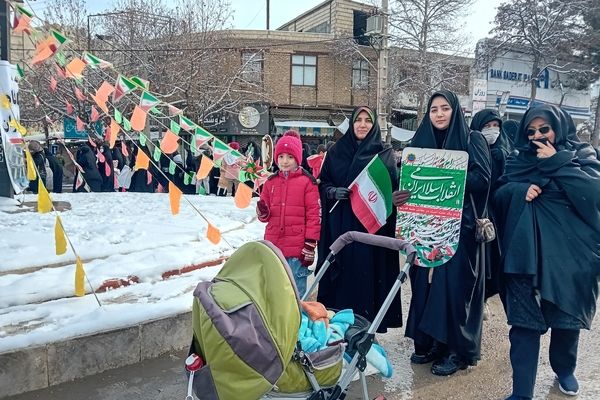 راهپیمایی ۲۲ بهمن در آشخانه