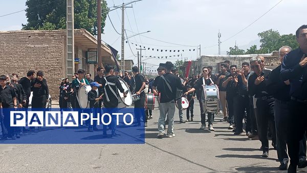 مراسم تاسوعای حسینی در آستانه سید سلطان فقیه‌الدین