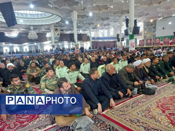 بزرگداشت شهدای اقتدار با حضور مردم شیعه و اهل سنت تربت‌جام