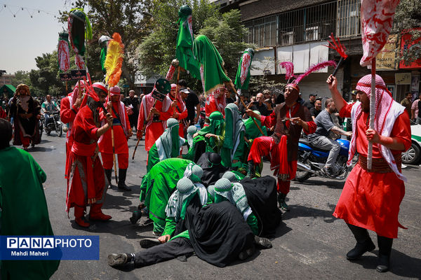 آیین سنتی کاروان عزاداری بنی اسد در تهران