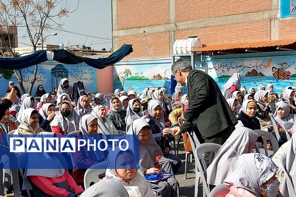 برگزاری جشن احسان و نیکوکاری در دبستان حکیم نظامی کهریزک 