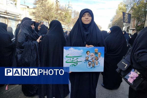 حماسه باشکوه یوم ا... ۱۳ آبان در استان اردبیل 