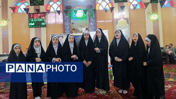 مراسم شهدای خدمت در ایلخچی با حضور دانش‌آموزان پیشتاز