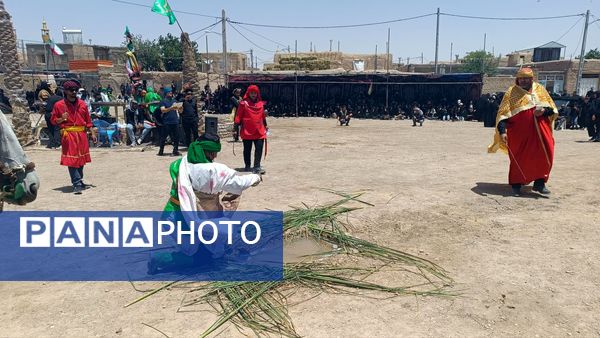 شام غریبان در  میدان منطقه سرولایت روستای سلطان آباد 