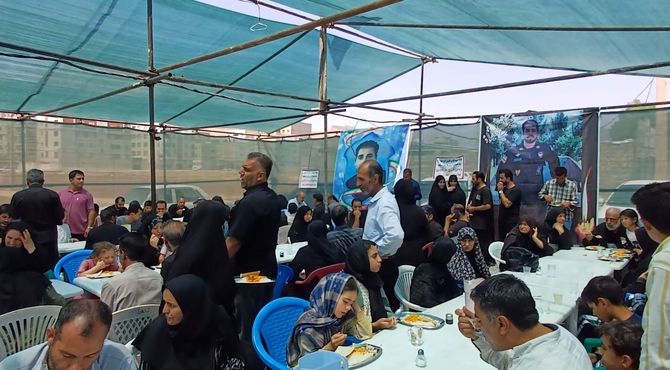 موکب تعزیه اعظم خرم‌اباد؛ایستگاه عشق در مسیر زائران حسینی