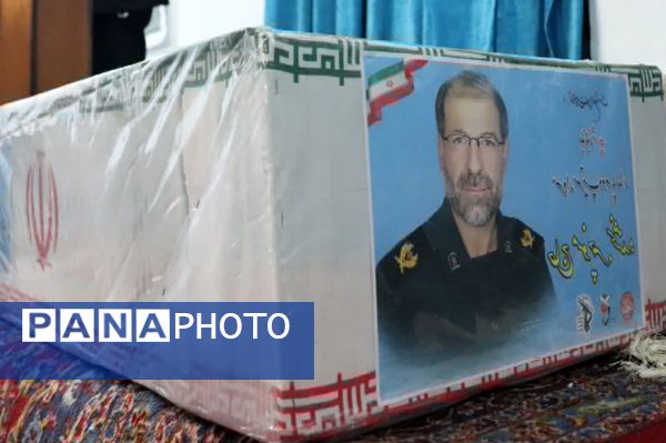 وداع با پیکر جانباز شهید حاج منوچهر بخشنده