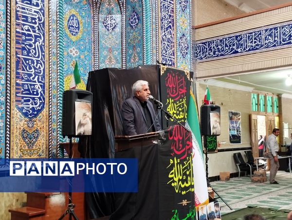  مراسم سوگواری به‌مناسبت شهادت شهدای خدمت در شهرستان چرداول