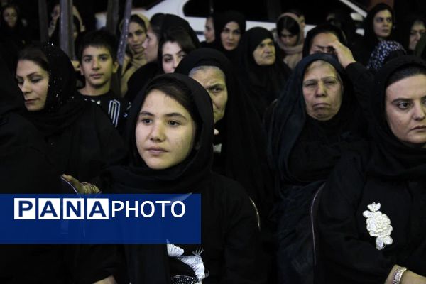 مراسم عزاداری و تعزیه خوانی شب هشتم محرم در گچساران 