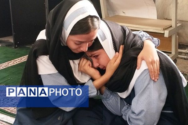 مراسم سوگواری ایام فاطمیه در دبستان موسی‌بن‌جعفر(ع) بهارستان‌دو