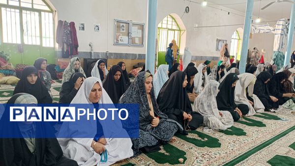 اعتکاف دانش آموزی در شهرستان دیشموک