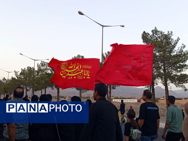 پیاده روی جاماندگان اربعین در کاشمر