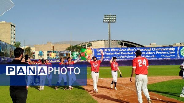 سکوی اول تا سوم مسابقات بیس‌بال غرب‌آسیا مشخص شد