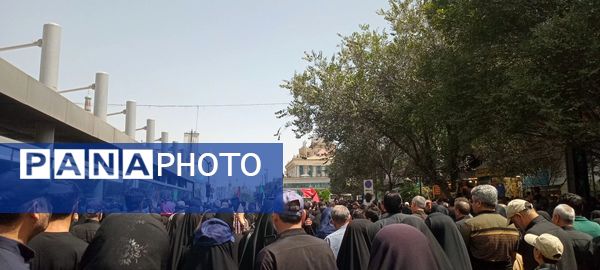 راهپیمایی جاماندگان اربعین حسینی در مشهد