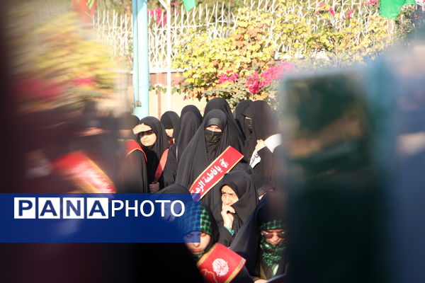 مراسم استقبال ار هفت شهید گمنام در یزد 