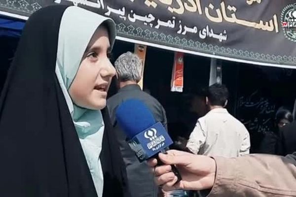 موکب سازمان دانش آموزی در مرز تمرچین شهرستان پیرانشهر