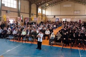 برگزاری یادواره شهدای زن کامیاران با حضور فرمانده سپاه بیت‌المقدس کردستان
