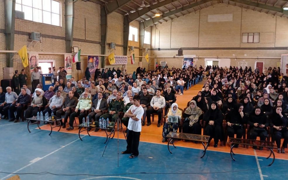 برگزاری یادواره شهدای زن کامیاران با حضور فرمانده سپاه بیت‌المقدس کردستان