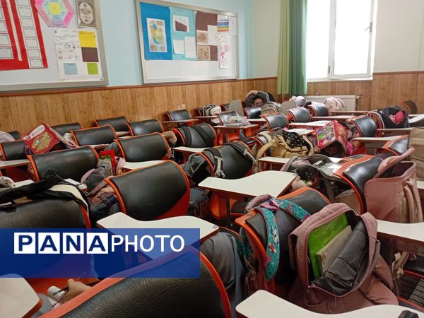 مانور زلزله در دبستان مصلی نژاد حضرت زینب(س)