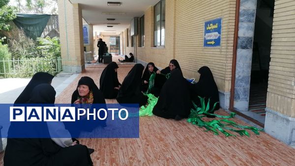 برپایی موکب عاشورایی اربعین حسینی در شیروان