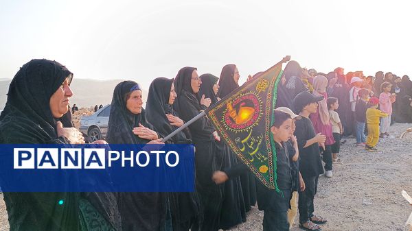 مراسم تاسوعای حسینی در شهرستان مارگون 