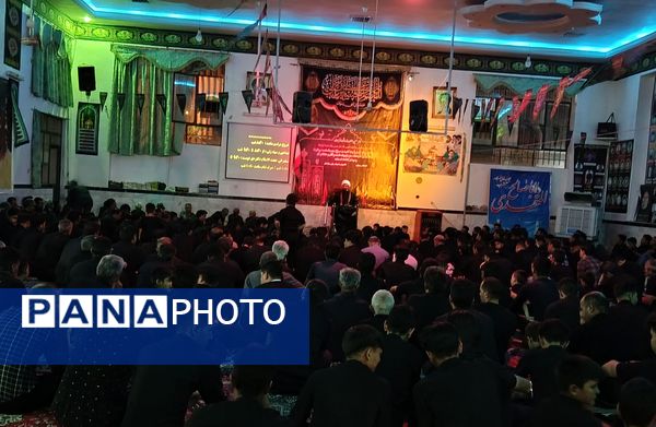 برگزاری مراسم عزاداری شب دوم محرم  در حسینیه شاهزاده علی اکبر 