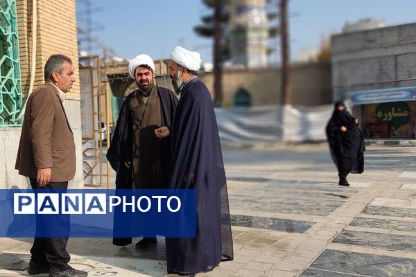 مراسم عزاداری حضرت ام‌البنین(س) همراه با تجلیل از خانواده‌های شهدا در رباط‌کریم