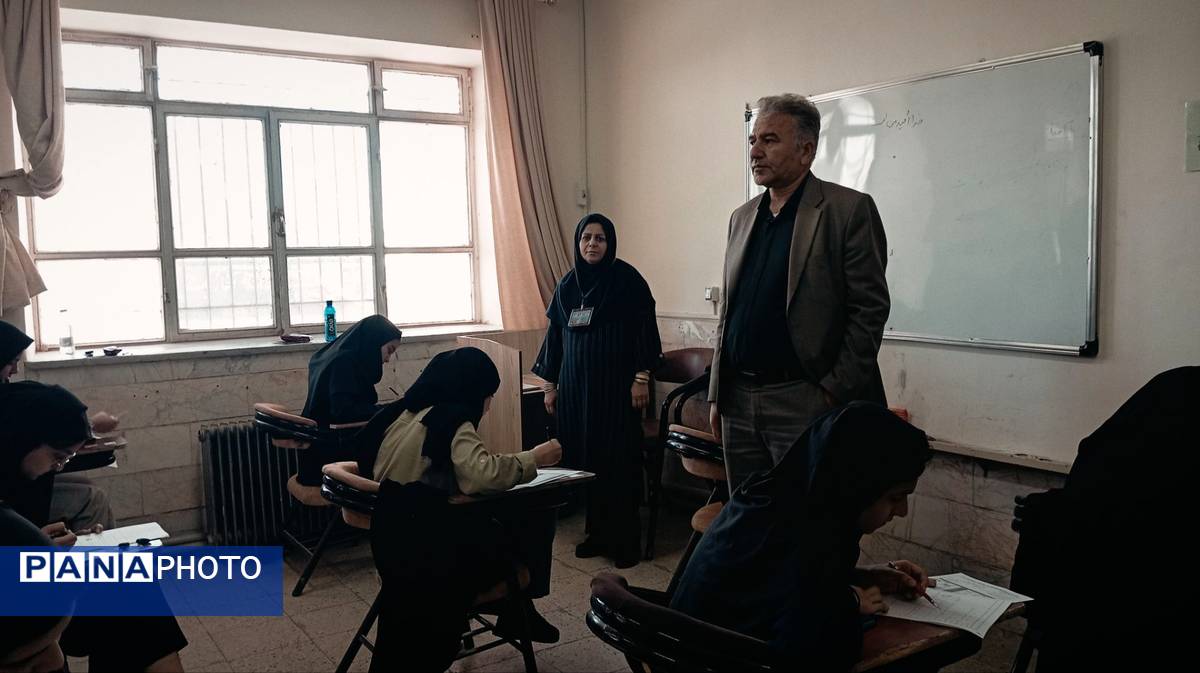 برگزاری آزمون میان پایه نمونه در کاشمر