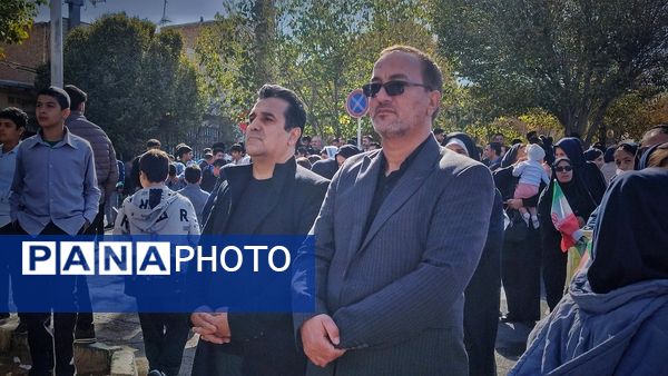 راهپیمایی 13 آبان  و روز دانش‌آموز در اشتهارد