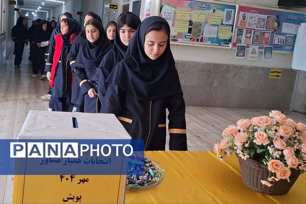 انتخابات همیار مشاور در مدارس شیراز