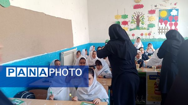 پویش مسواک خشک در مدرسه ضحی ۱ شهرستان شیروان