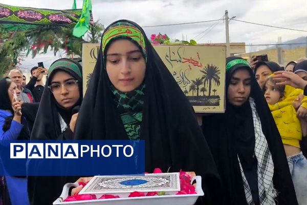 تشییع شهید گمنام در روستای ملا انبار کوهمره نودان 