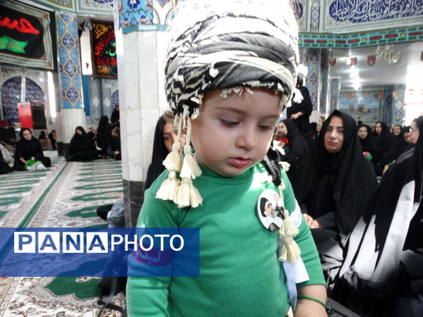 همایش شیرخوارگان حسینی در شهر گهرو