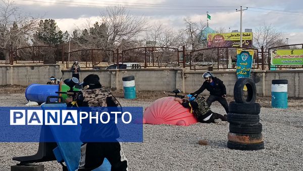 برگزاری اولین دوره مسابقات کمیته پینت بال جام اقتدار و اتحاد هیات ورزش‌های همگانی شهرستان شیروان