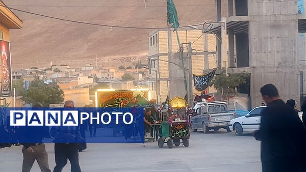عزاداری باشکوه مردم شهر بن 