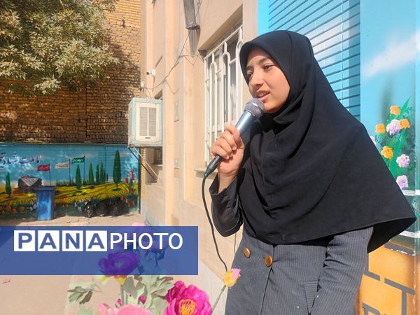 مراسم ولادت حضرت زینب و روز پرستار در دبیرستان میرزا جعفر سروقد 