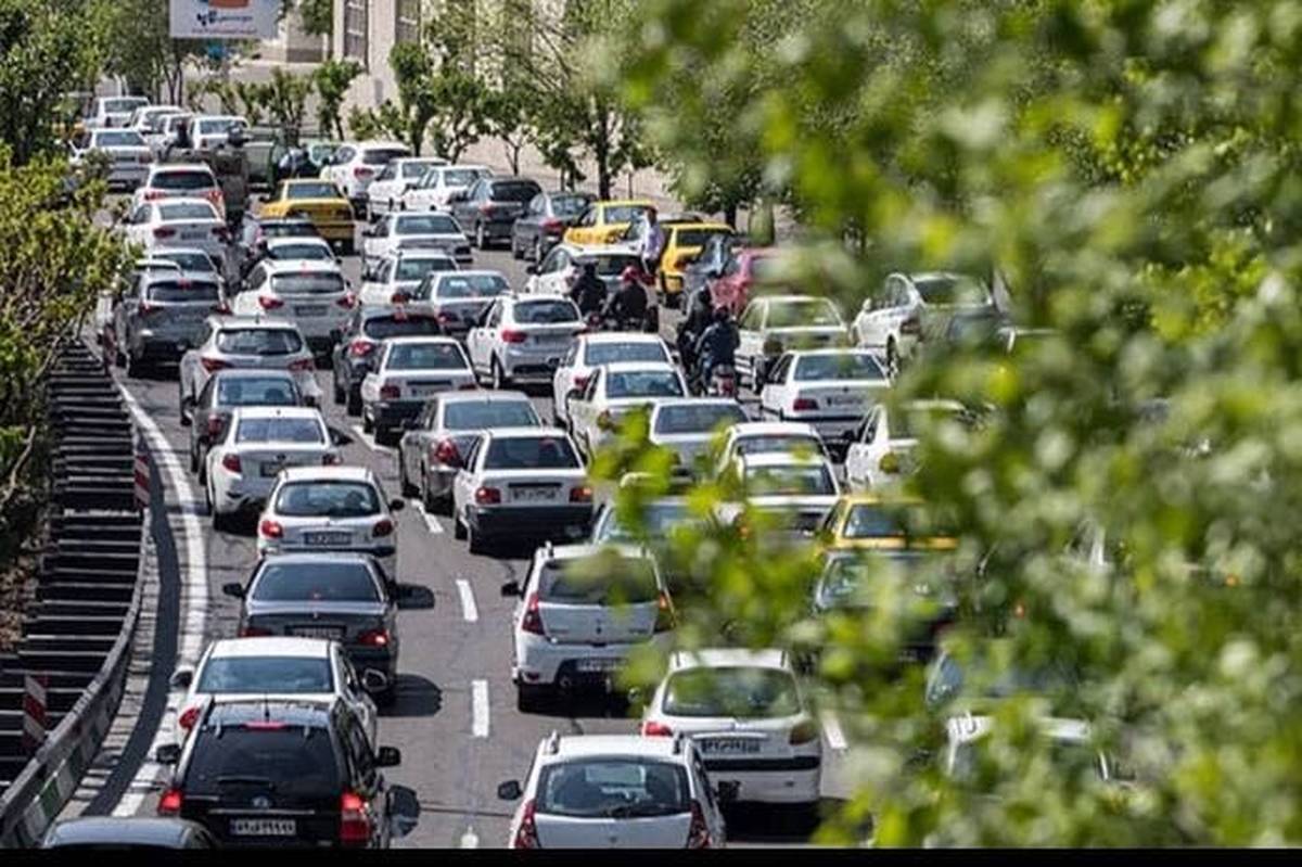 آخرین وضعیت ترافیکی معابر و بزرگراههای تهران