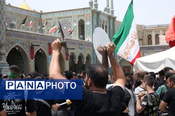 جلوه‌هایی از عزاداری تاسوعای حسینی در قم