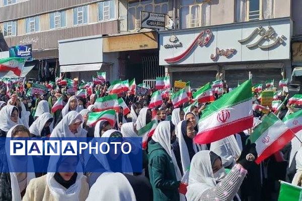 راهپیمایی باشکوه ۲۲ بهمن در کرمانشاه 