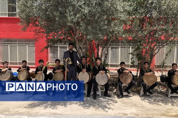 آیین افتتاحیه «طرح شهید سلیمانی» در دبیرستان عرفان ناحیه دو شهرری 