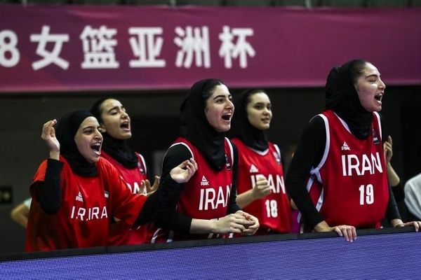 صعود تیم ملی بسکتبال زیر ۱۸ سال دختران به نیمه‌نهایی کاپ آسیا