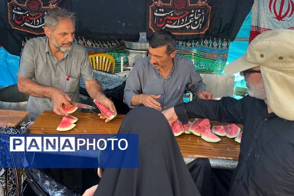 برپایی موکب میدان پویای اربعین