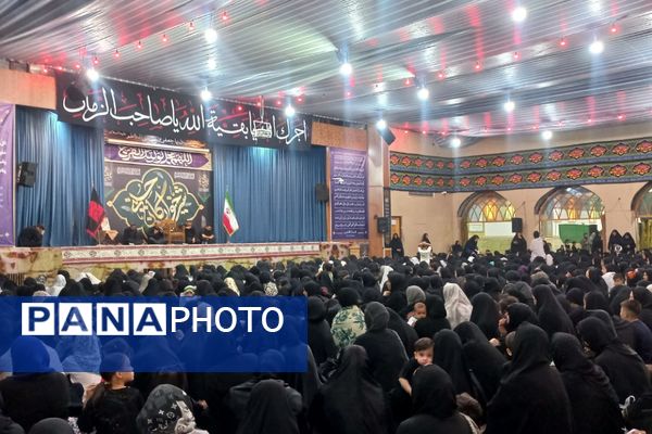 مراسم عزاداری شیرخوارگان حسینی در حرم مطهر امام زاده جعفربن موسی الکااظم (ع) شهرستان پیشوا