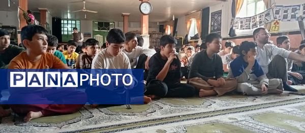 روز دوم اعتکاف پسران آشخانه 